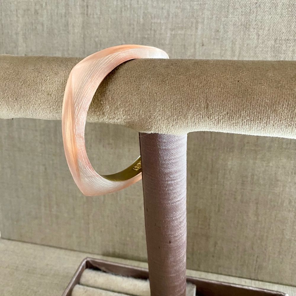 Alexis Bittar Carved Bangle Bracelet